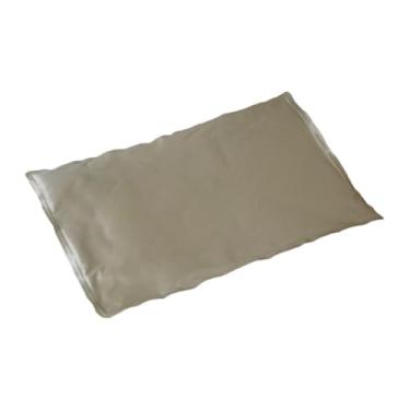 Imagem de Tapete Gelado Refrescante para Pet em Nylon, Resfriamento Automático, Impermeável, Resistente a Unhas, Antibacteriano, Antifúngico, Portátil (Cáqui, Tap Ret G)