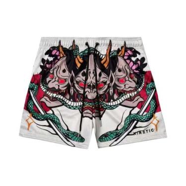 Imagem de Bermuda Masculina De Basquete Respirável E De Secagem Rápida, Estampad