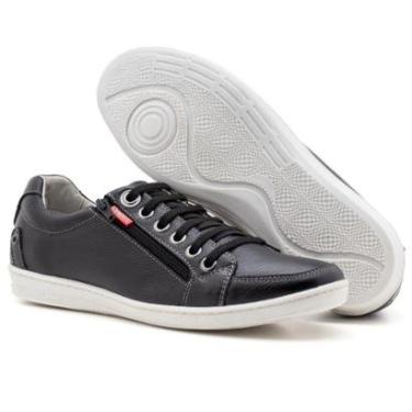 Imagem de Sapatênis Casual Masculino Ranster em Couro legítimo Resistente e macio-Masculino