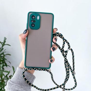 Imagem de Pendurar alça de pescoço crossbody cordão caso para xiaomi para redmi nota 10 8 9 pro 7 10s 9t 9c mi 11 11t lite 10t poco x3 nfc m3 f3 capa, x3, para nota 10