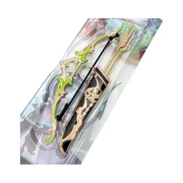 Imagem de Figurinha De Mini Arco E Flecha De Liga De 18CM, Herói Mitológico, Dec