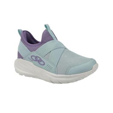 Imagem de Tênis Olympikus Stream Infantil - Azul e Roxo 36-Masculino