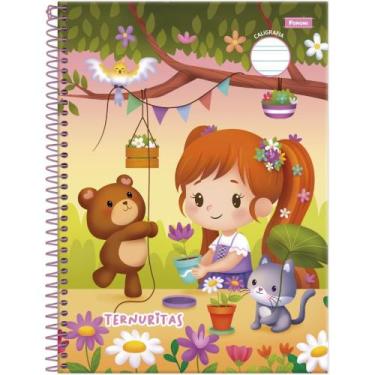 Imagem de Caderno Caligrafia Ternuritas 80 Folhas Pacote com 4 - Foroni