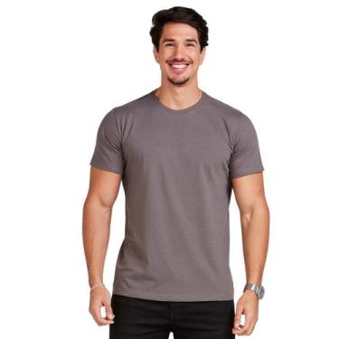 Imagem de Camisa Masculina Camiseta Básica Algodão Manga Curta - DAZE MODAS, Chu