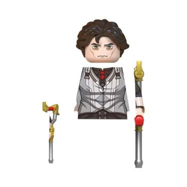 Imagem de Figuras De Blocos De Montar LoL Arcane Cosplay Jinx Vi Jayce Caitlyn V