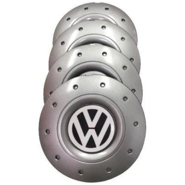 Imagem de Calotas Miollo Para Vw Polo Aro 15 2009/2017 Amarok Prata