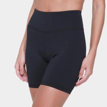 Imagem de Bermuda Hering Ciclista Feminina, Chumbo, P