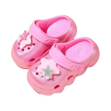 Imagem de Chinelo Infantil Rosa Para Meninas, Confortável, Com Solado Grosso, Id