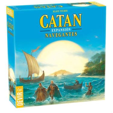 Imagem de Catan Navegantes Expansão  de Jogo de Tabuleiro Devir BGCATANNAVPT