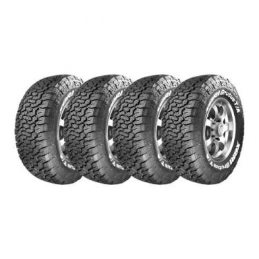Imagem de Kit 4 Pneus XBRI Aro 15 205/70R15 Brutus TA 8 Lonas 102/99Q