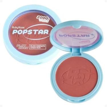 Imagem de Blush Popstar Play Back 2000s Ruby Rose 5,8g, Secrets