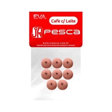 Imagem de Eva boleado jr pesca 12mm mod. bolinha, 1325, Café c leite