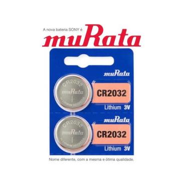 Imagem de 2 Baterias CR2032 Sony  Murata DL2032 ECR2032 3V Célula de moeda de lí
