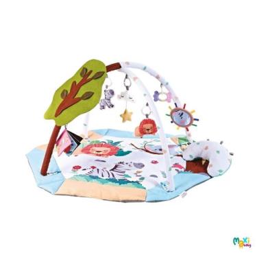 Imagem de Tapete De Atividade Bebê Cercado 4 em 1 Interativo E Sensorial Holiday