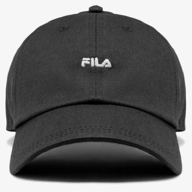 Imagem de Boné Fila Dna Letter Sport Life Unissex Preto -, Preto, U