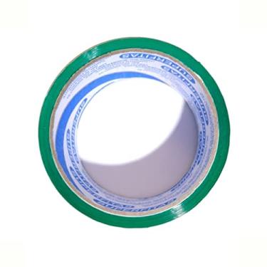 Imagem de 2 un Fita Adesiva Escolar Verde 40 M X 45 Mm Tipo Durex Embalagem Decoração
