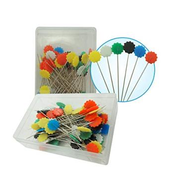 Imagem de Levolpe Alfinete Floral de Metal para Patchwork - 50 Unidades