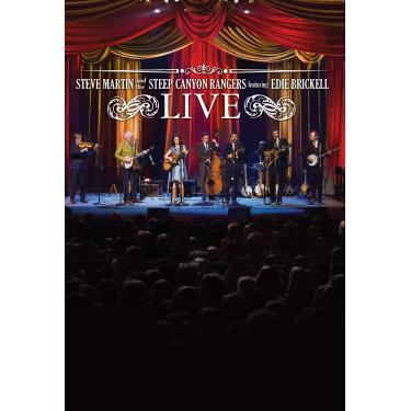 Imagem de Steve Martin And The Steep Canyon Rangers Featuring Edie Brickell LIVE [DVD]