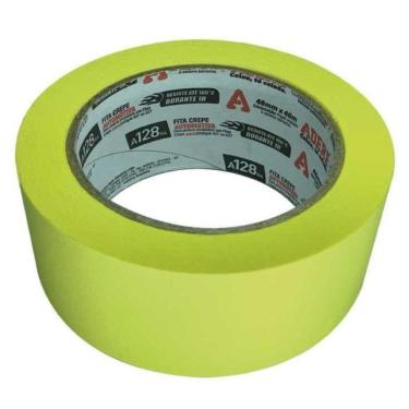 Imagem de Fita Crepe Amarela Para Pintura Automotiva 48X40