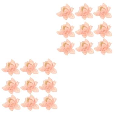 Imagem de DIYEAH 40 Peças Fragmento ferro faça você mesmo em remendos ferro floral em patch Aplique de roupa patch bordado aplique de flor manchas de flores as flores acessórios vestido malhado