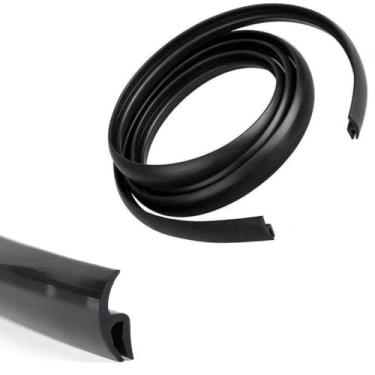 Imagem de Acabamento de para-brisa de 1,7 m, refil de lâmina de limpador de para-brisa universal para a maioria dos carros, ônibus, vans, caminhões, caminhões