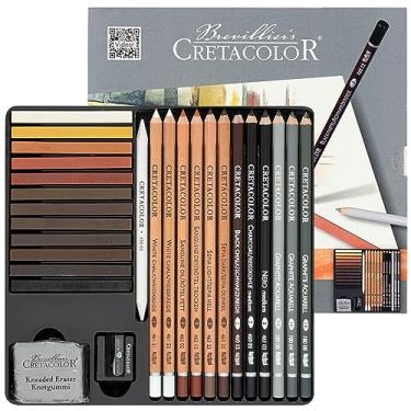 Imagem de Estojo Creativo, Creativo Set Drawing Set, Estojo com 27 peças, Cretacolor, 40031