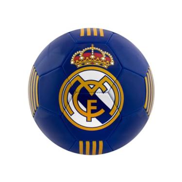 Imagem de Bola de Futebol Oficial do Real Madrid, Número 5, Cor Azul, Maccabi Art.