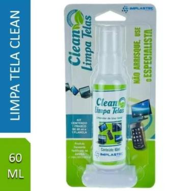 Imagem de Limpa Tela Cleaner C/ Flanela Implastec 60ML