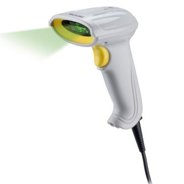 Imagem de Leitor de Codigo de Barras com Fio GA126 Laser Branco Multilaser
