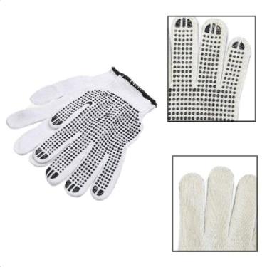 Imagem de Luva Algodão Cotton 4 Fios Pigmentada Borracha Tamanho Unico - EDA