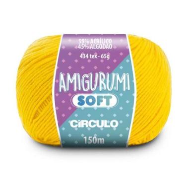 Imagem de 01 Novelo Fio Amigurumi Soft - Artesanato Em Crochê - Circulo, 1798, C