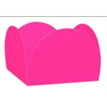 Imagem de Forminha para Doces 4 Pétalas Rosa Chiclete - Nc Toys - Nelson Calegar