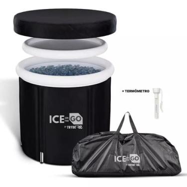 Imagem de Banheira De Gelo Inflável Portátil Crioterapia TRYDE