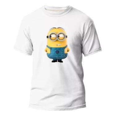 Imagem de Camiseta Premium de Algodão - Estampa Os Minions e Bananas Amarelas - 