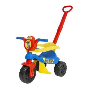 Imagem de Triciclo de Passeio e Pedal Infantil Kemotoca 3 Em 1 Baby Dog Kendy