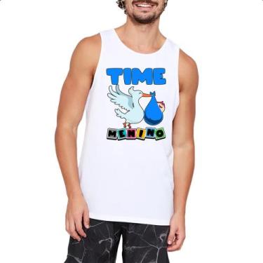 Imagem de Camiseta Regata Cegonha Time Menino - Alearts, P