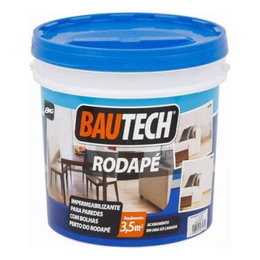 Imagem de Impermeabilizante Para Umidade No Rodapé Bautech 8kg Super
