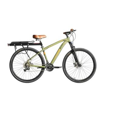 Imagem de Bicicleta Gavea Aro 29 Full SH 21 + Acessórios + Bagageiro e Cadeado (Musgo, 15)