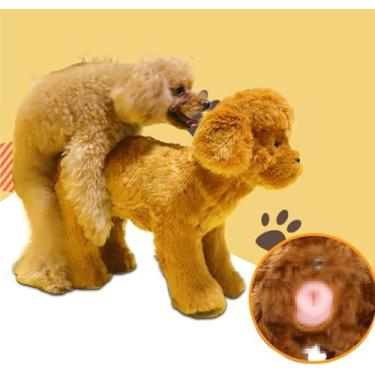 Imagem de Dogs Interactive Sleeping Sleeping Brinquedos, Sleep Sleep Estrus Toy, Pet Dog Relief Toy para cães Estrus masculinos, cães Brinquedos de ventilação do parceiro para dormir, Pluxh Doll Doll