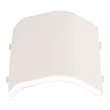 Imagem de WFLNHB Substituição de tampa de lente branca para lâmpada de teto interior para Mustang F150 F250 1980-1996 Cobertura de luz de mapa de telhado retangular lente de cúpula