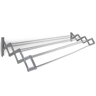 Imagem de Varal Sanfonado Alumínio 1,20 Metro - 006038 - MOR