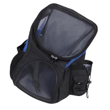Imagem de Mochila para Transportar Gatos, Espaçosa e Conveniente, Bolsa de Viagem para Gatinhos, Cachorros, Mochila para Viagem, Acampamento, Caminhadas (S)