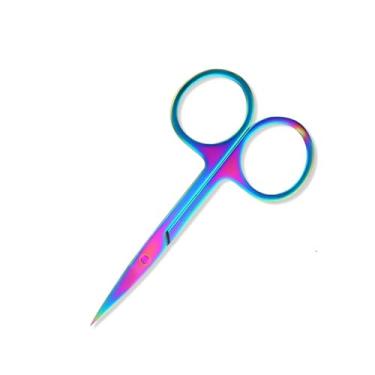 Imagem de Tesoura de cutícula, cortador de cutículas, removedor de cutículas, ferramentas profissionais para cuidados com as unhas, cortador de cutículas de aço inoxidável, C08
