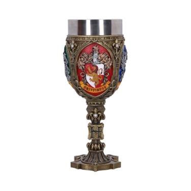 Imagem de Nemesis Now Cálice colecionável Harry Potter Four House Hogwarts 19,5 cm, resina, fundida na melhor resina, habilmente pintada à mão
