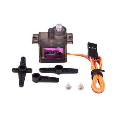 Imagem de Conjunto De Micro Servo Motor De 180 Graus Para Avião RC MG995 MG996r 