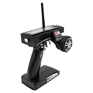 Imagem de CIADAZ FS-GT3B 2.4G 3CH Modelo de Rádio Controle Remoto LCD Transmissor e Receptor para Carro Barco RC