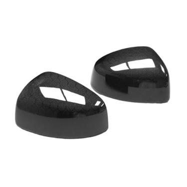 Imagem de Capa de espelho compatível com Nissan Z34 370Z 2009-2020, capa de concha reversa de fibra de carbono forjada para porta lateral de carro, retrovisor(Honeycomb Style)