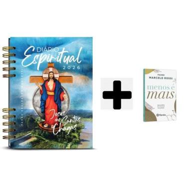 Imagem de Kit livros fisíco, Diário Espiritual 2026 Capa Terra Prometida, Regina