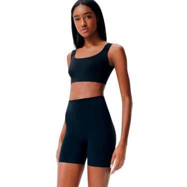 Imagem de Bermuda Plus Size Hering Em Microfibra Corte A Fio Feminina-Feminino