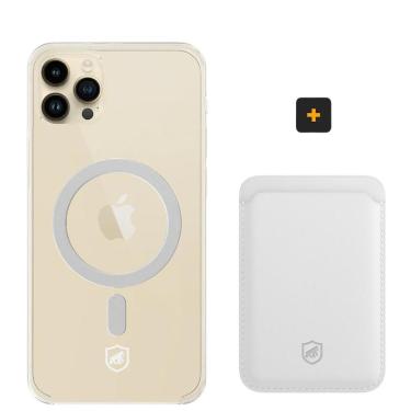 Imagem de Kit Magsafe - Capa case capinha e Carteira para iPhone 11 Pro - Gshield